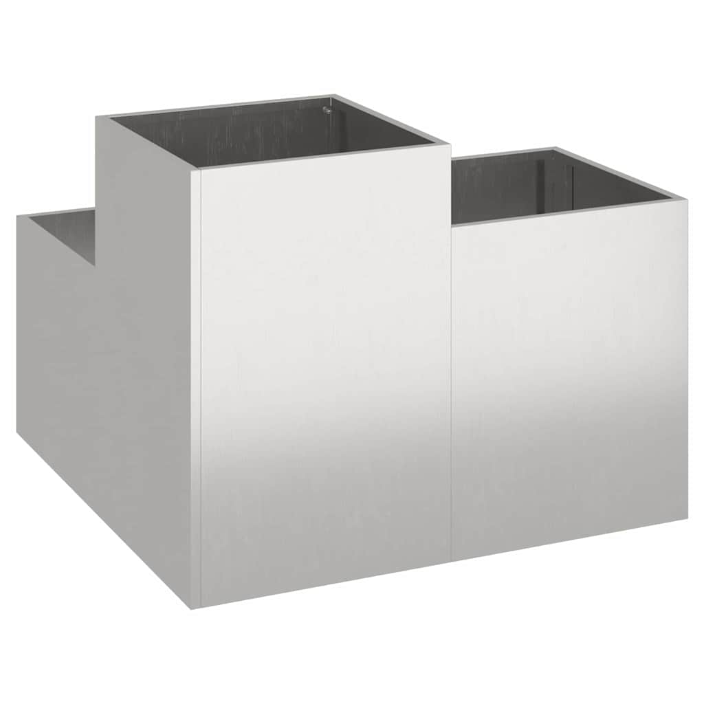 Tuin Bloempot Zilver