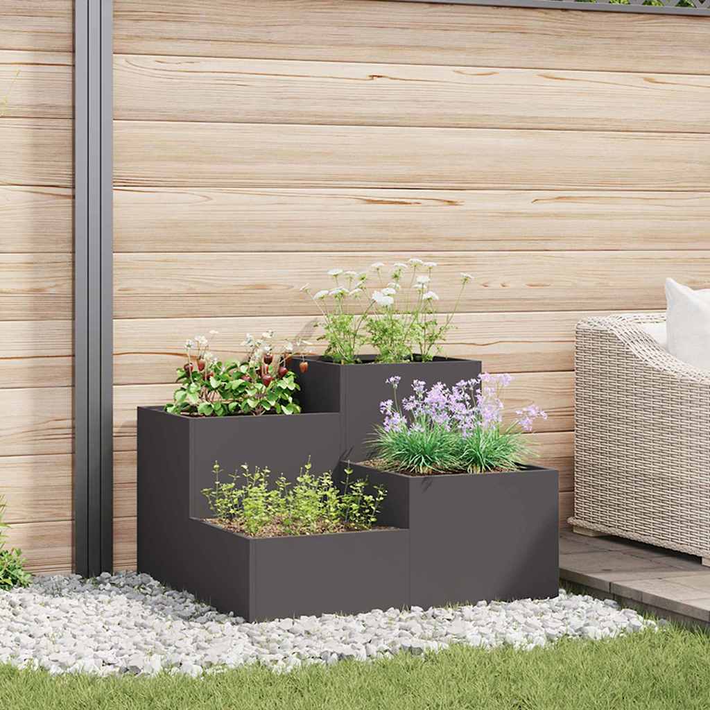 Tuin Bloempot Zilver