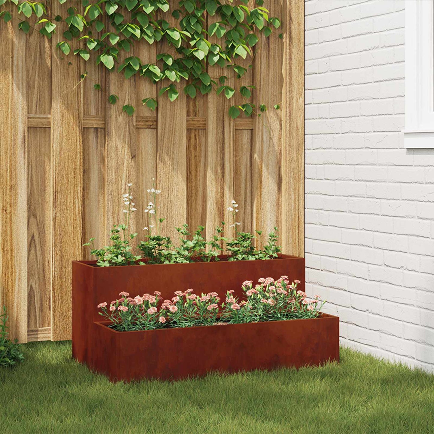 Tuin Bloempot Koudgewalst Staal
