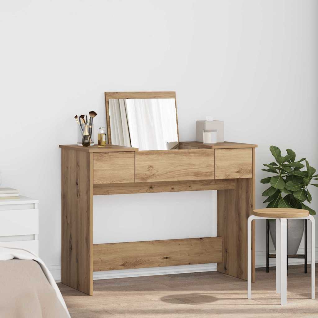 Kaptafel Met Spiegel 100X45X76 Cm