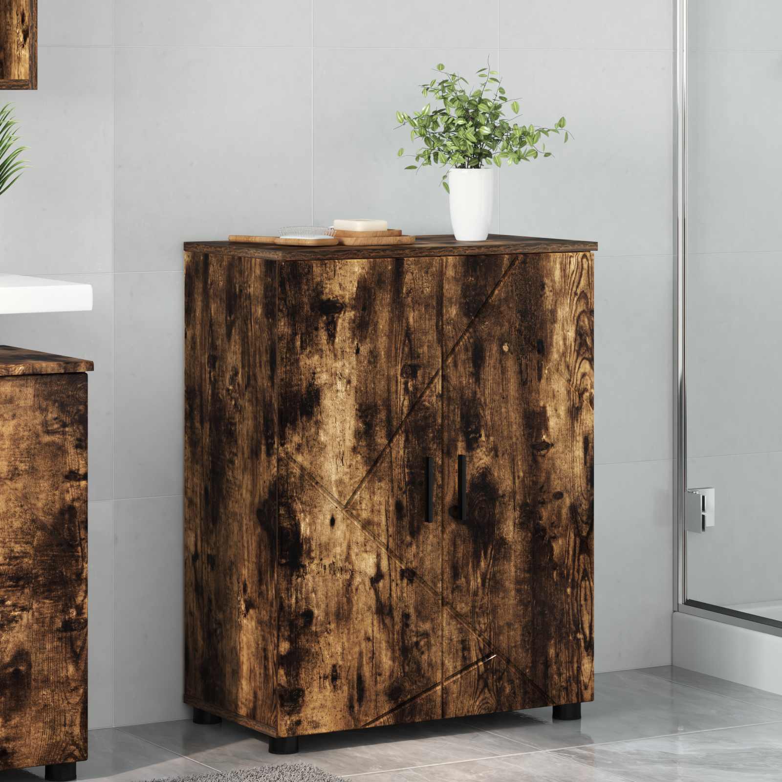 Badkamer Kast Met Opslag 60 X 35 X 80 Cm