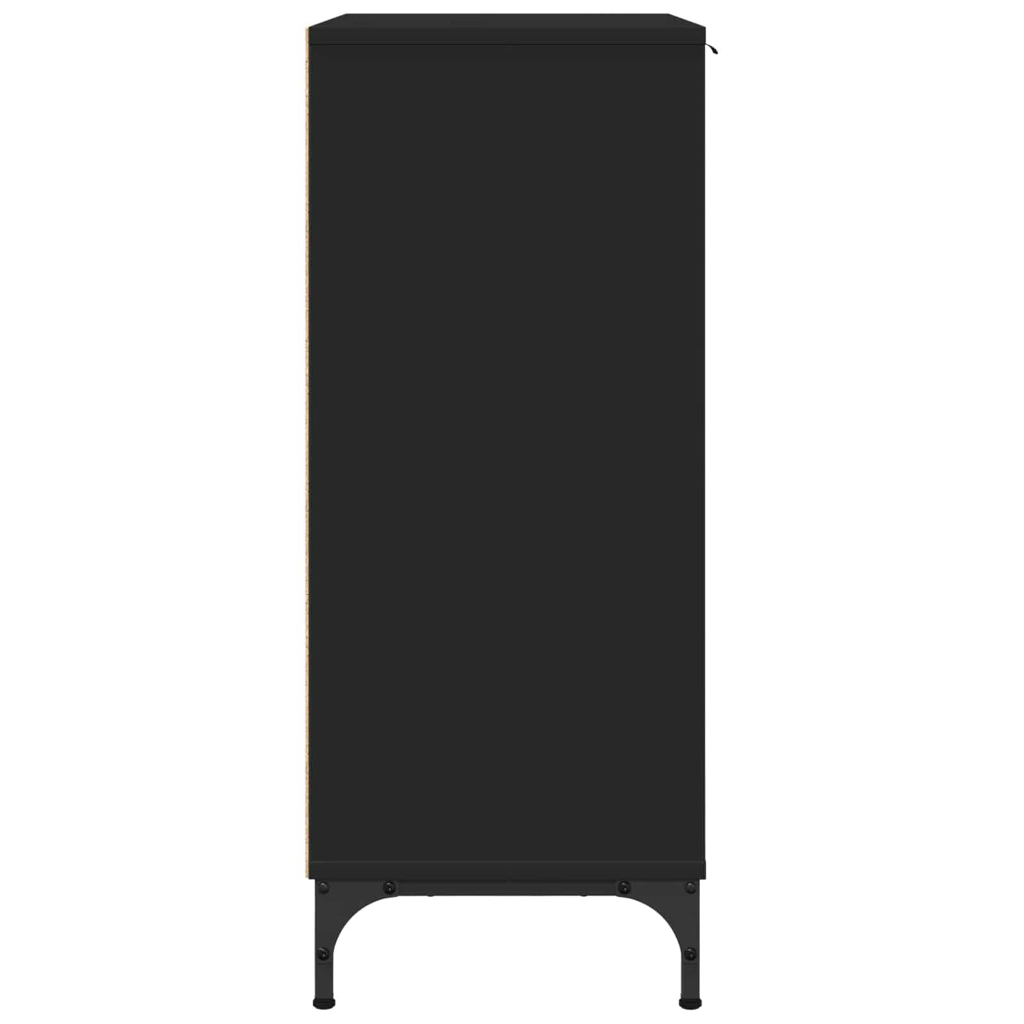 Dressoir 69,5 X 33 X 82 Cm Bewerkt Hout