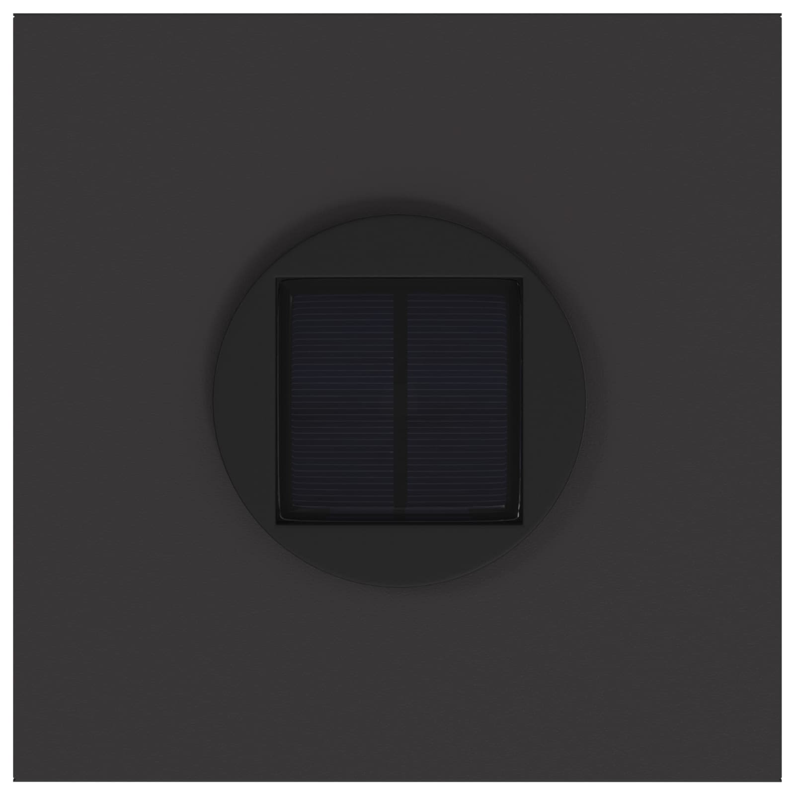 Zonne Led Padverlichting 2 Pcs Koudgewalst Staal