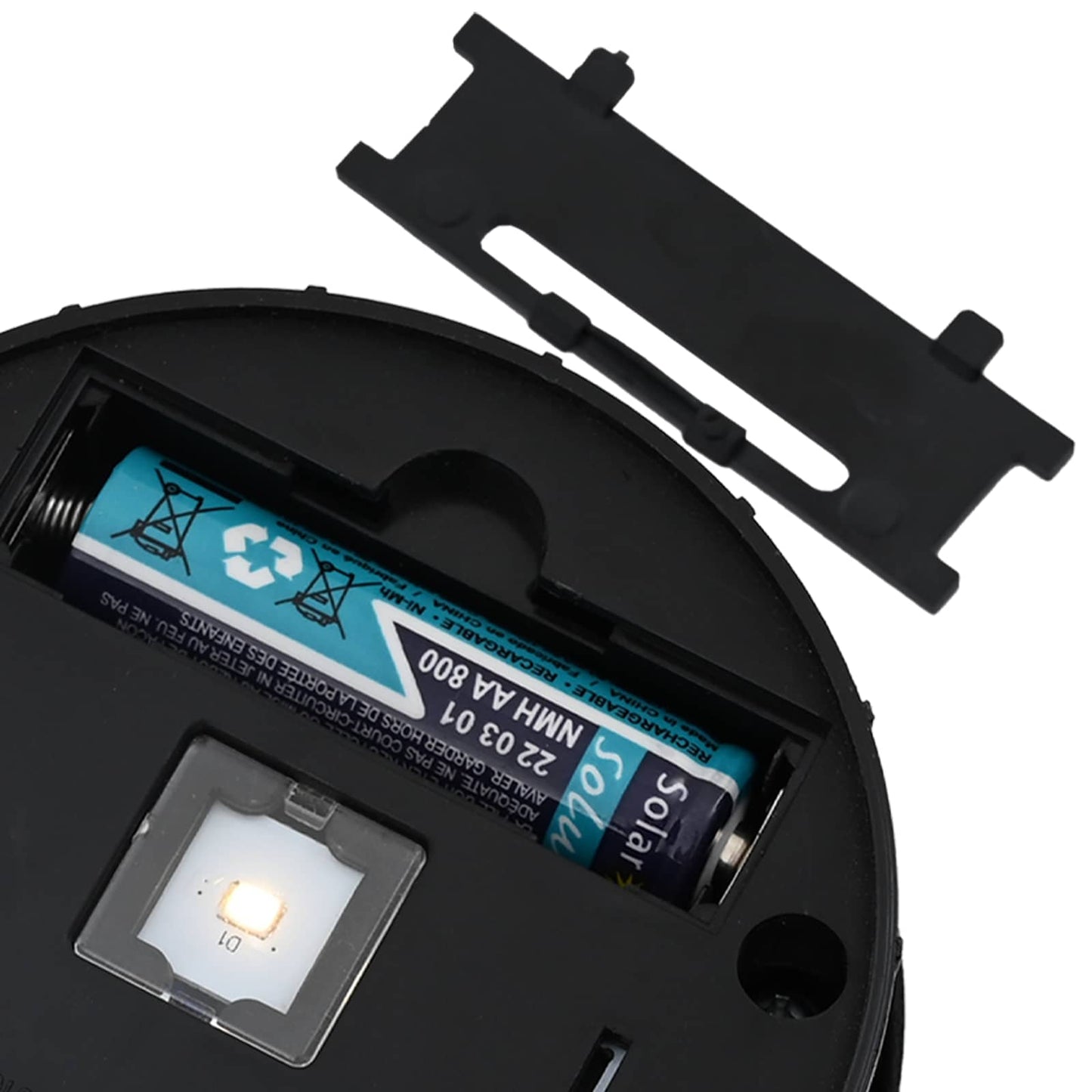 Solar Led Pad Licht 2 Pcs Koudgewalst Staal