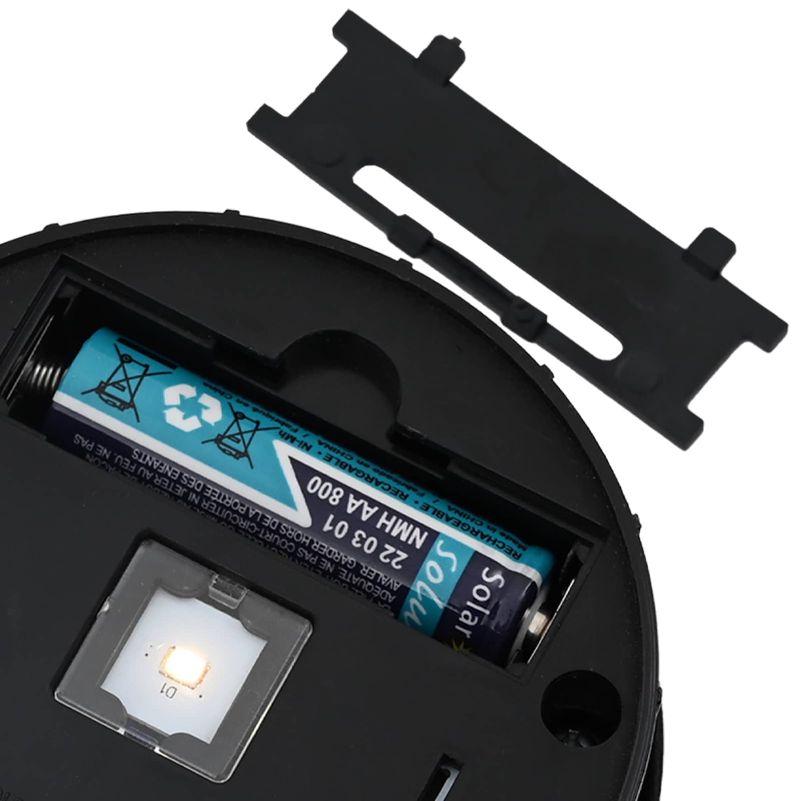 Solar Led Pad Licht 2 Pcs Koudgewalst Staal