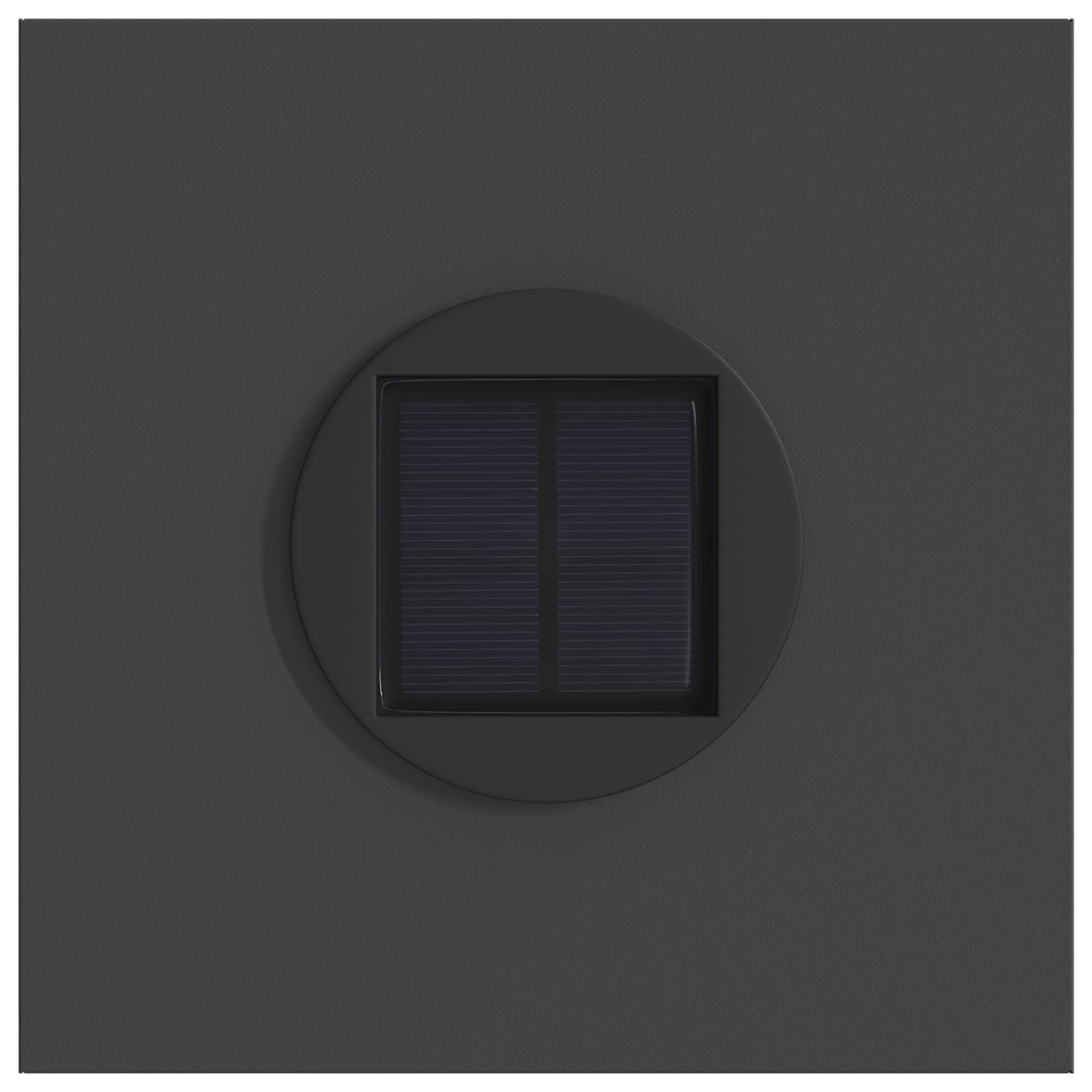 Solar Led Pad Licht 2 Pcs Koudgewalst Staal