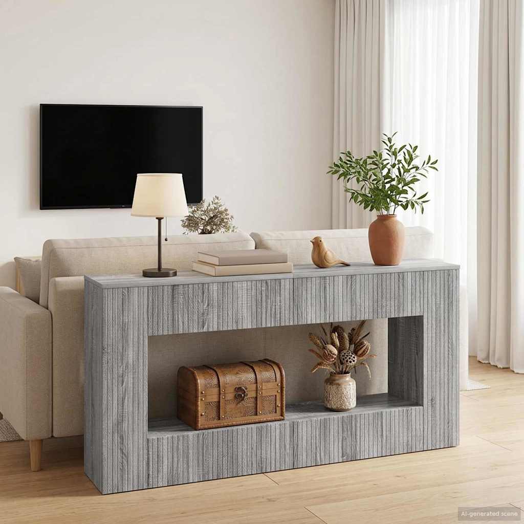 Wandtafel Gestreept Geconstrueerd Hout