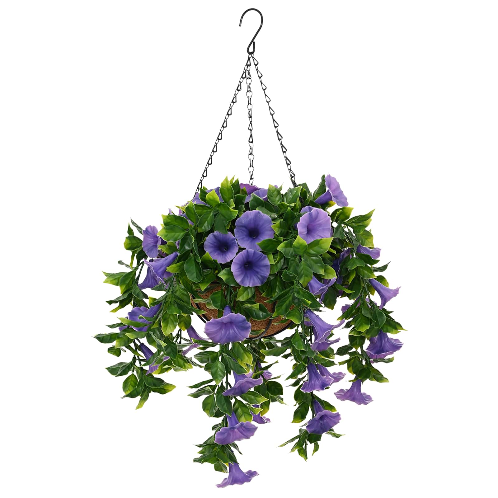 Kunstbloemen Paars 66 X 75 X 70 Cm Pe En Staal